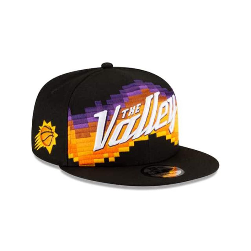 NBA Phoenix Suns City Edition 59Fifty Fitted (OWR6154) - Purple New Era Caps